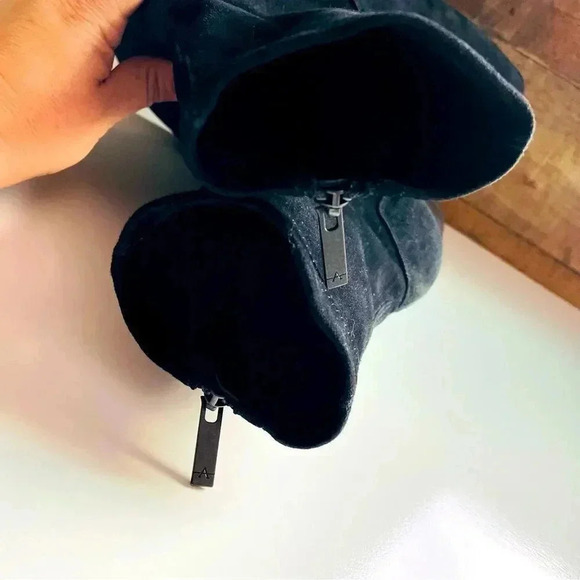 Aquatalia Sandi Suede Waterproof Heeled Boots - Picture 7 of 10